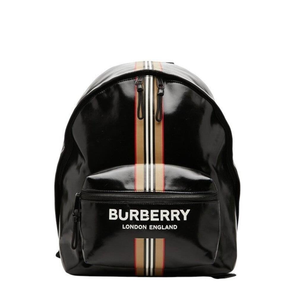 Burberry Logo Backpack Black